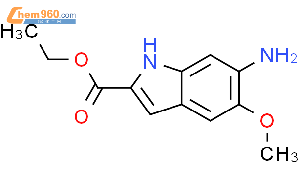 6-氨基-5-甲氧基吲哚-2-甲酸乙酯