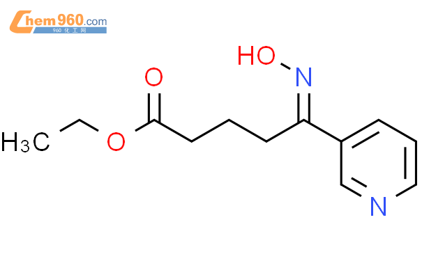 5-Hydroxyimino-5-(3-pyridyl)-pentanoic Acid Ethyl Ester