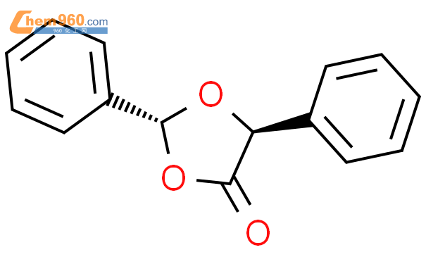 107657-53-4,1,3-Dioxolan-4-one, 2,5-diphenyl-, Trans-(±)-化学式、结构式、分子式 ...