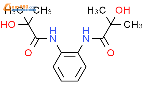 107680 76 22 Hydroxy N 2 2 Hydroxy 2 Methylpropanoylamino Phenyl 2 Methylpropanamide化学式、结构 