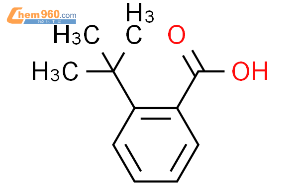 4-叔丁基苯甲酸結構式