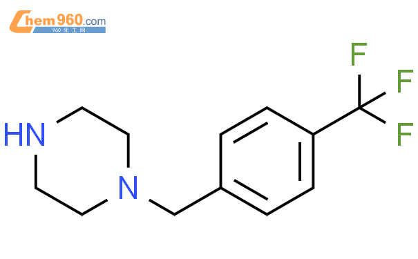 1-[4-(三氟甲基)苄基]哌嗪结构式图片|107890-32-4结构式图片
