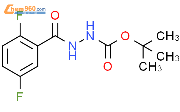 1-叔丁氧羰基-2-(2，5-二氟苯甲酰基)肼