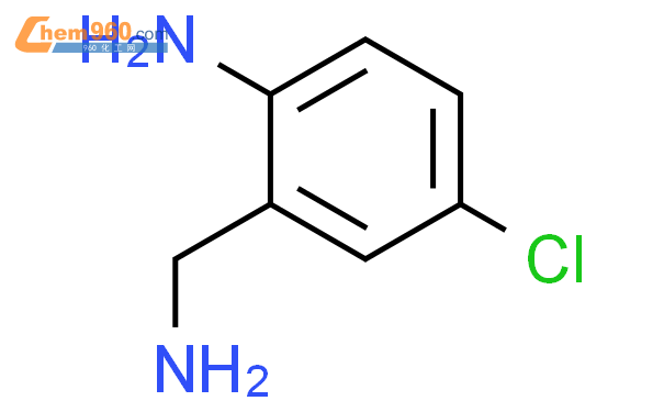 2-氨基甲基-4-氯苯胺结构式图片|108047-39-8结构式图片