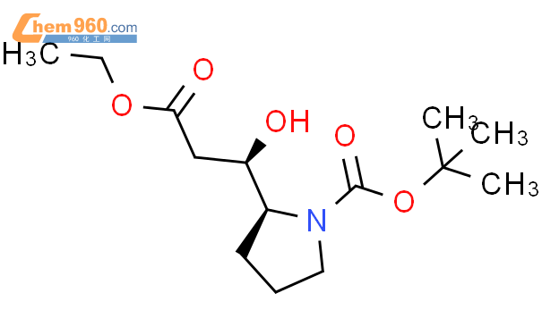 (S)-tert-butyl 2-((R)-3-ethoxy-1-hydroxy-3-oxopropyl)pyrrolidine-1-carboxylate