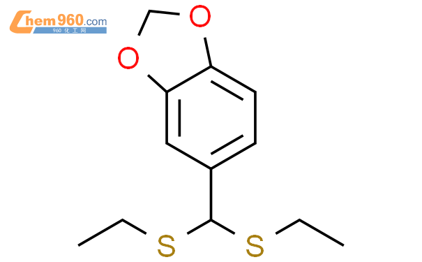 5-(bis(ethylthio)methyl)benzo[d][1,3]dioxole
