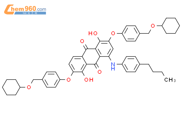 108578 14 9 9 10 Anthracenedione 4 4 Butylphenyl Amino 2 6 Bis 4