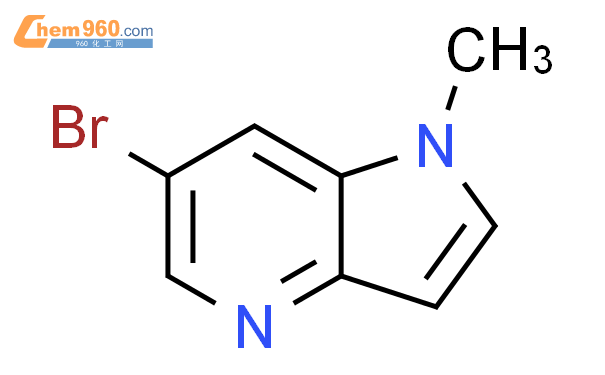 6-溴-1-甲基-1H-吡咯并[3,2-b]吡啶结构式图片|1086064-46-1结构式图片