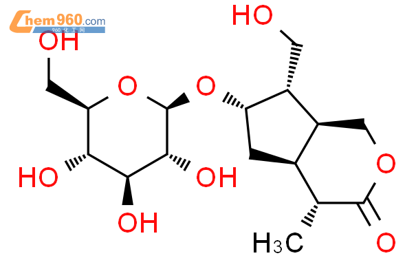 108906-56-5_Cyclopenta[c]pyran-3(1H)-one,6-(b-D-glucopyranosyloxy ...