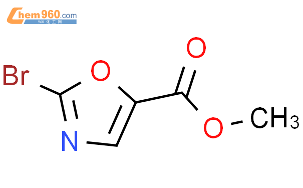 2-溴恶唑-5-甲酸甲酯结构式图片|1092351-96-6结构式图片