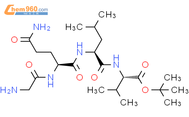 109276-94-0,L-Valine, N-[N-(N2-glycyl-L-glutaminyl)-L-leucyl]-, 1,1 ...