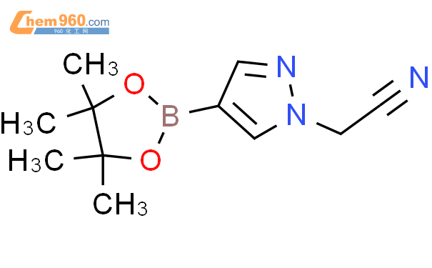 2-(4-(4,4,5,5-四甲基-1,3,2-二氧硼戊烷-2-基)-1H-吡唑-1-基)乙腈