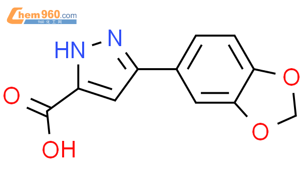 5-(1,3-benzodioxol-5-yl)-1H-Pyrazole-3-carboxylic acid