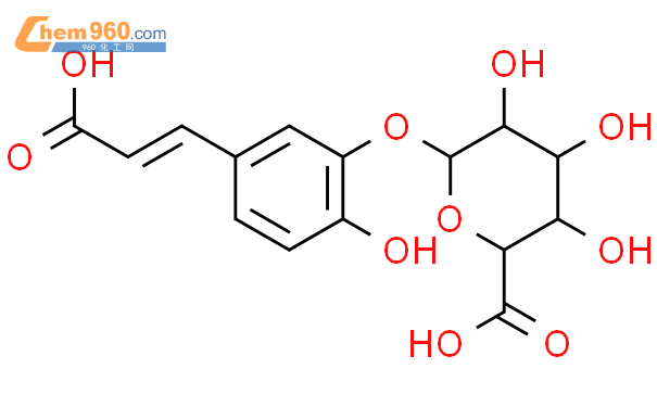 咖啡酸3-beta-D-葡糖苷酸