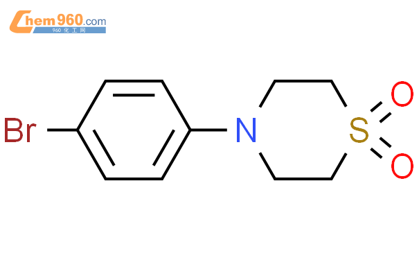 4-(1,1-二氧代硫代吗啉基)溴苯结构式图片|1093878-42-2结构式图片