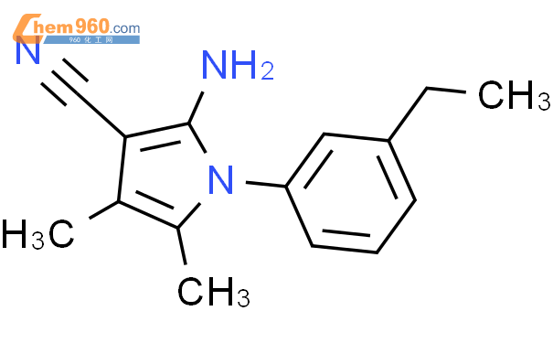 Amino Dimethylphenyl Dimethyl H Pyrrole Carbonitrilecas