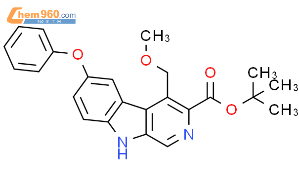 109624-02-4_9H-Pyrido[3,4-b]indole-3-carboxylic Acid, 4-(methoxymethyl ...