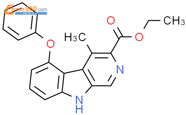 109624-58-0_9H-Pyrido[3,4-b]indole-3-carboxylic Acid, 4-methyl-5 ...