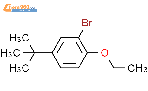 1096679-03-6,2-Bromo-4-t-butyl-1-ethoxybenzene化学式、结构式、分子式、mol、smiles ...