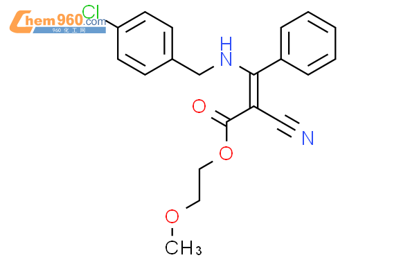 109885 56 5 2 Propenoic Acid 3 4 Chlorophenyl Methyl Amino 2 Cyano 3 Phenyl 2