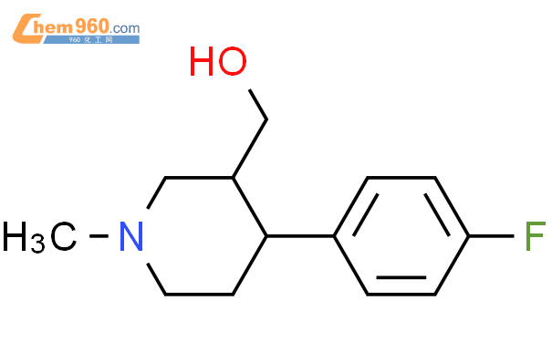 4-(4-氟苯基)-3-羟甲基-1-甲基哌啶