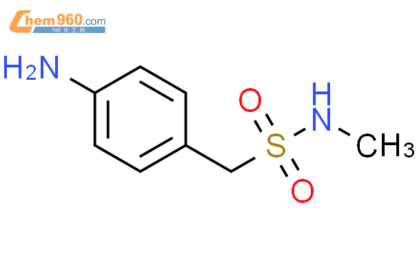 N-甲基-4-氨基苯甲磺酰胺结构式图片|109903-35-7结构式图片