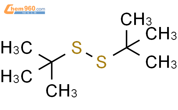 叔丁基二硫结构式图片|110-06-5结构式图片