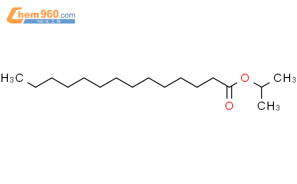 十四酸异丙酯结构式图片|110-27-0结构式图片
