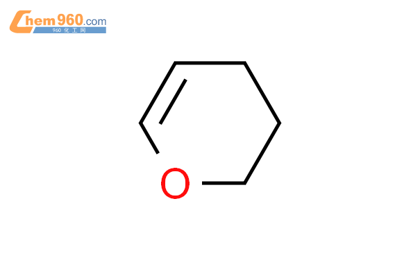3,4-二氢吡喃结构式图片|110-87-2结构式图片
