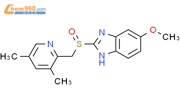1H-Benzimidazole,2-[[(3,5-dimethyl-2-pyridinyl)methyl]sulfinyl]-6-methoxy-