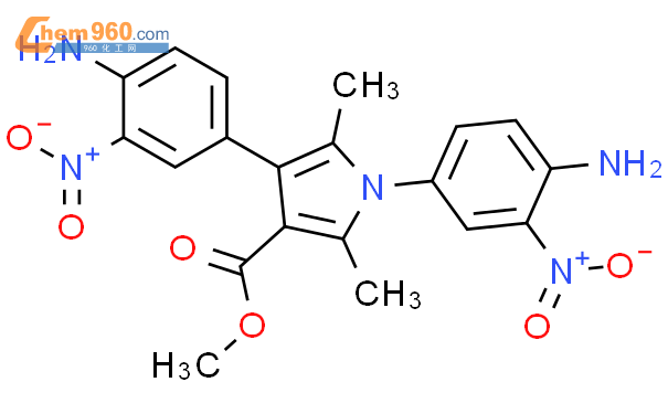 110520 14 4 1H Pyrrole 3 Carboxylic Acid 1 4 Bis 4 Amino 3 Nitrophenyl