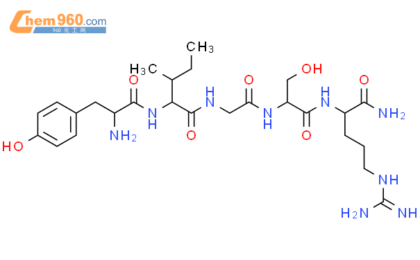 L-Argininamide,L-tyrosyl-L-isoleucylglycyl-L-seryl-
