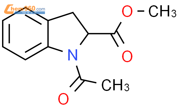 (2s)-1-乙酰基-2,3-二氢-1H-吲哚-2-羧酸甲酯