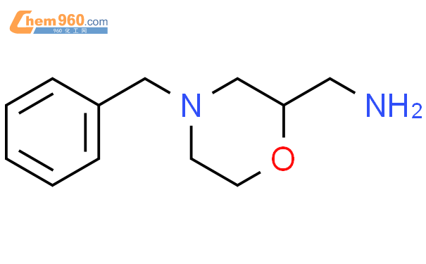 (4-苄基-1,4-氧杂-2-基)甲胺结构式图片|110859-47-7结构式图片
