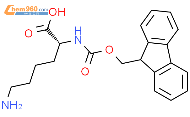 Fmoc-D-赖氨酸结构式图片|110990-08-4结构式图片