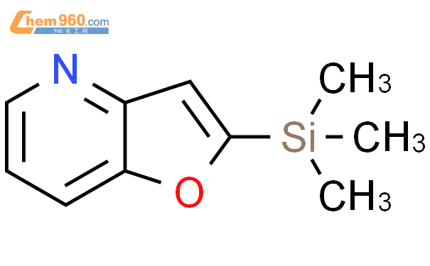 2-(三甲基硅基)呋喃并[3,2-b]吡啶结构式图片|111079-44-8结构式图片