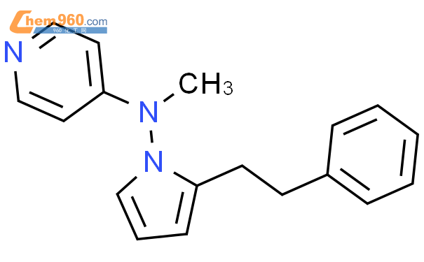 Pyridinamine N Methyl N Phenylethyl H Pyrrol Yl Cas