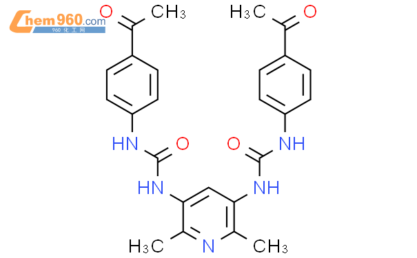 111233 16 0 Urea N N 2 6 dimethyl 3 5 pyridinediyl bis N 4 acetylphenyl CAS号 111233 16 0