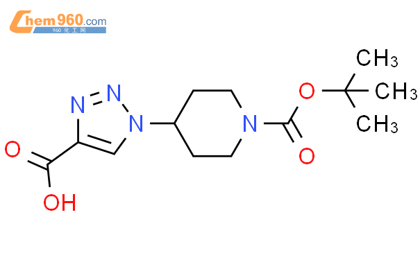 1-[1-(叔丁氧羰基)哌啶-4-基]-1H-1H-1,2,3-三氮唑-4-羧酸