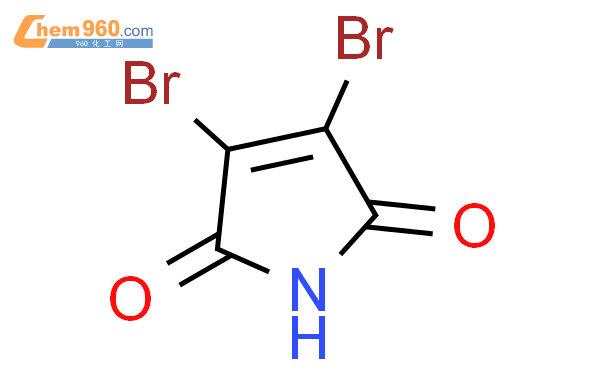 3,4-二溴-1H-吡咯-2,5-二酮结构式图片|1122-10-7结构式图片