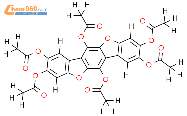 112209-50-4,2,3,6,8,9,12-Hexaacetoxy-dibenzo[d,d']benzo[1,2-b;4,5-b ...