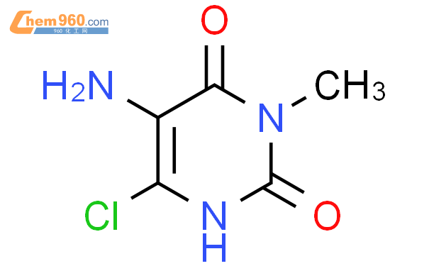 1125 53 7 5 amino 6 chloro 3 methyl 1H pyrimidine 2 4 dione化学式结构式分子式