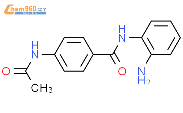4-乙酰氨基-N-(2'-氨基苯基)-苯甲酰胺结构式图片|112522-64-2结构式图片
