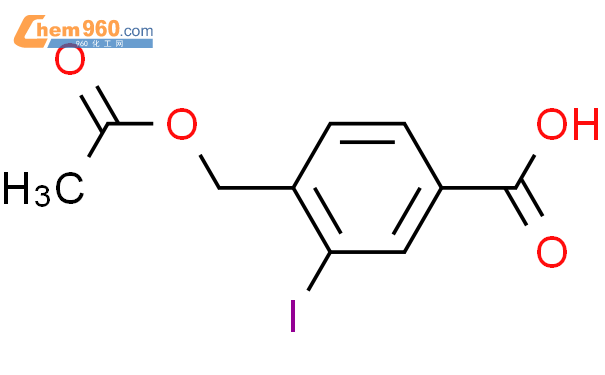 4-(乙酰氧甲基)-3-碘苯甲酸