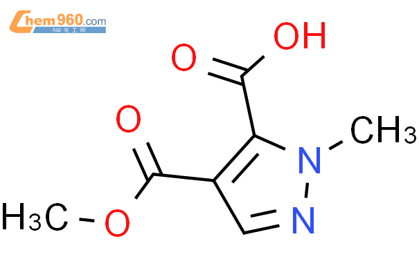 4-(甲氧基羰基)-1-甲基-1H-吡唑-5-羧酸