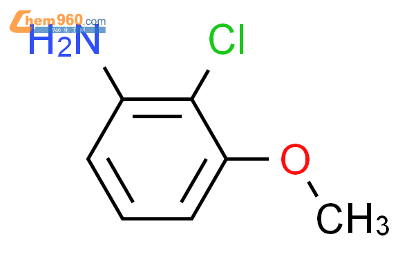 2-氯-3-甲氧基苯胺结构式图片|113206-03-4结构式图片