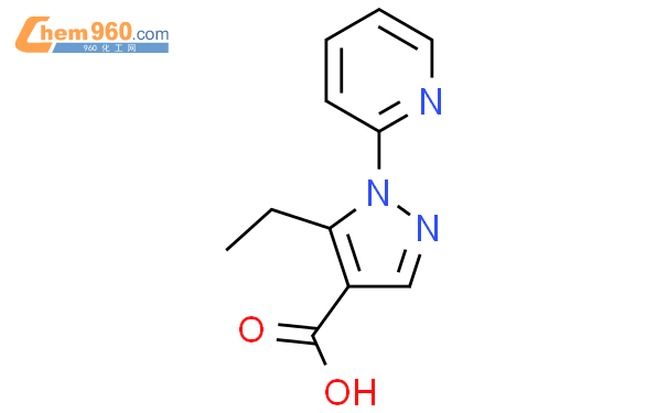 5-ethyl-1-pyridin-2-yl-1H-pyrazole-4-carboxylic acid