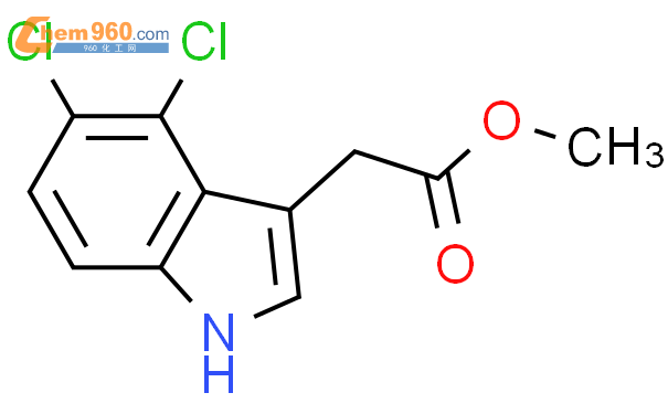 methyl 2-(4,5-dichloro-1H-indol-3-yl)acetate