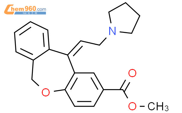 Dibenz B E Oxepin Carboxylic Acid Dihydro Pyrrolidinyl Ethylidene