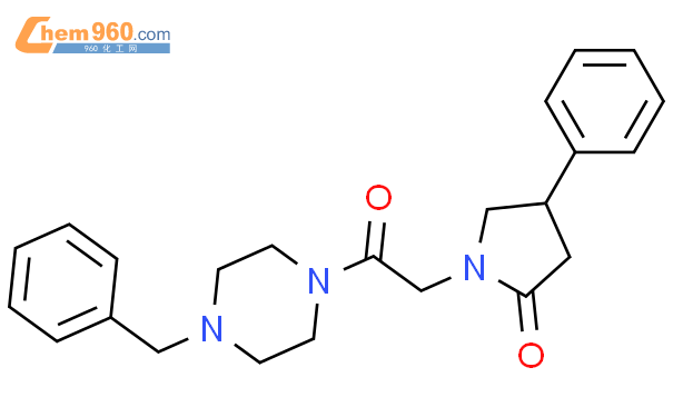 1-[2-(4-benzylpiperazin-1-yl)-2-oxoethyl]-4-phenylpyrrolidin-2-one